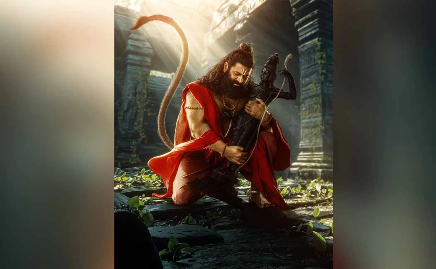  jai hanuman movie rishab shetty first look